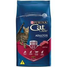 Ração Purina Cat Chow Gatos Adultos Carne 10.1Kg - Nestlé purina, Cat 