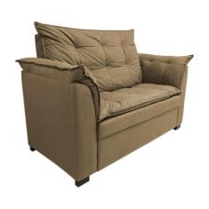 Sofá Namoradeira Dandara Opalla Alice 2 lugares  Decorativa Para Sala 