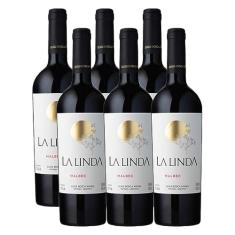 Vinho Finca La Linda Malbec 750 ML KIT com 6 Unidades