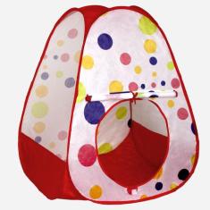 Barraca Infantil Tenda de Bolinhas BBR R3052 Menino Menina - Bbr Toys