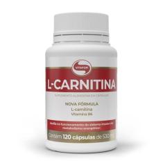 L-Carnitina 530mg (120 caps) - Padrão: Único - VitaFor