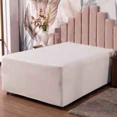 Lençol Luva Queen Cama Conjugada Veste Colchão e Box Malha 1 Peça