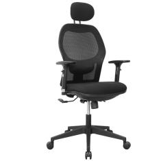 Cadeira Diretor Ergonômica De Escritório Psi Movescan Preta