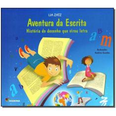 Livro - Aventura da escrita - moderna