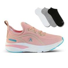 Tênis Feminino Esportivo Treino Academia Slip On-Feminino