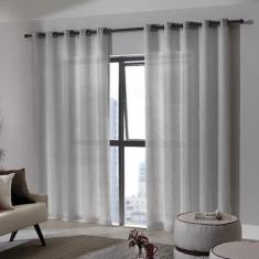 Cortina Bella Janela Duplex Bruxelas 4.20 X 2.50 Taupe