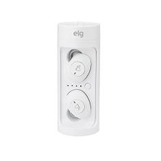 ELG TWPRO2W - Fone de Ouvido TWS Wireless Microfone Integrado Bluetooth 5.3 com LED Indicador e Autonomia de até 8h