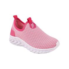 Tênis Infantil Calce Fácil Menina Confortável Pink