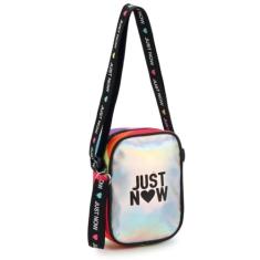 Bolsa transversal Colorida Holográfico
