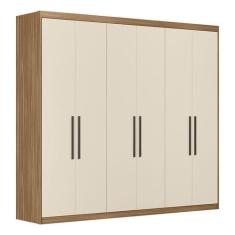 Guarda Roupa Casal Venice 62780 Amendola Off White - Demóbile - Demobi