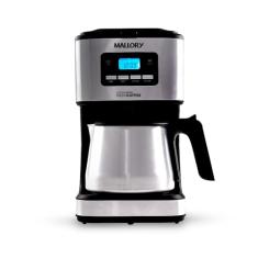 Cafeteira Elétrica Mallory Easy Coffee – Programável, Jarra Inox, 32 Xícaras, Filtro Reutilizável - 220V