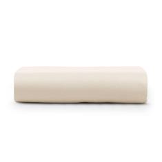 Lençol Casal Cintilante Percal 180 Fios 100% Algodão Sem Elástico - Palha