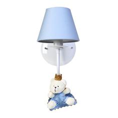Potinho de Mel Arandela 1 Lâmpada Ursinho Príncipe Azul