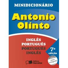 Livro - Minidicionário Antônio Olinto ing/port port/ing - 1º Ano