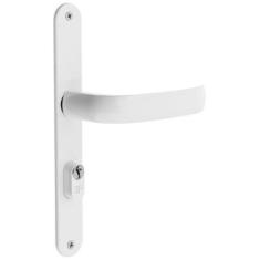 Fechadura 3F Porta Aluminio Estreita Espelho 522/116 Branco