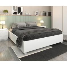 Cama Box Mônaco - Tcil Móveis - Neve