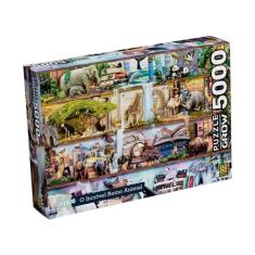 Quebra-Cabeça 5000 Peças O Incrível Reino Animal Grow - 04597