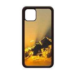 Capa Sky Sunshine Dark Orange Clouds para iPhone 11 Pro Max para Apple Mobile Case Shell