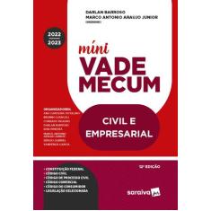 Livro - Míni Vade Mecum Civil E Empresarial - 12ª Edição 2022