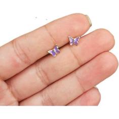 Brinco Infantil Tarraxa Baby Dourado F Ouro 18k Antialérgico - De Cast