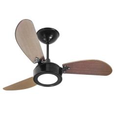 Ventilador De Teto New Light Preto Tabaco 127V Ventidelta