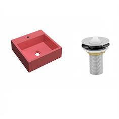 Kit Cuba Q395 C/Válvula Metal 1'' (2,6cm) Rosa