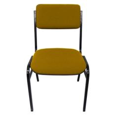 Cadeira Empilhável para Auditórios Linha Hotel Smart Amarelo