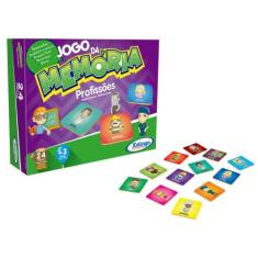 Jogo Da Memória Profissões 24 Peças 5095.4 Xalingo