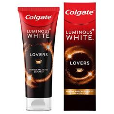 Colgate Creme Dental Clareador Luminous White Lovers Manchas De Café 70G