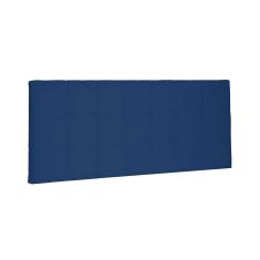 Painel Verona Cama Box King 195cm Suede azul Marinho