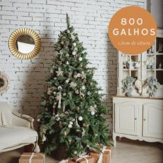 Árvore de Natal verde 1,80m 800 Galhos - AZ Shopping, Verde