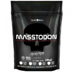 Masstodon Hipercalórico Black Skull Refil 900g Chocolate