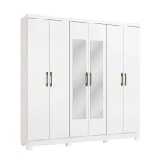 Guarda-Roupa 6 Portas 3 Gavetas Kappesberg New, Canela J559-CN