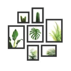 Kit 7 Quadros Decorativos Folhas Da Natureza - Los Quadros