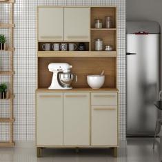 Cozinha Compacta 5 Portas 1 Gaveta Ametista Valdemoveis