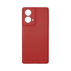 Capa Capinha Aveludada Compatível Para Motorola Moto G45 5G - DB, Verm