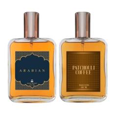 Kit Perfume Masculino - Arabian + Patchouli Coffee 100Ml - Essência Do