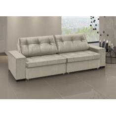 Sofá Orion - Retrátil / Reclinável 200 Cm- Veludo - ESTOFADOS GRAFANI