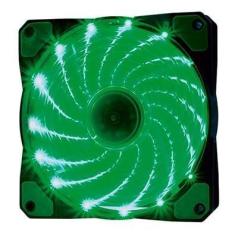 COOLER FAN LED PC GAMER 15 LEDS 120mm GABINETE COMPUTADOR PC - OEX