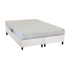 Cama Box Queen: Colchão Espuma Herval AG65 Frontier + Base CRC Courano