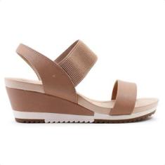 Sandália Modare Anabela Elástico Feminina-Feminino