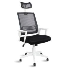 Cadeira de Escritório Presidente Henry Healer Telada e Encosto de Cabeça