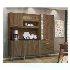 Cozinha Compacta 6 Portas 3 Gavetas New Space II