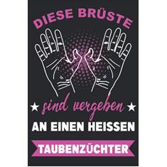 Taube Taubenzüchter Tauben Vogel Brieftaube lustig Notizbuch