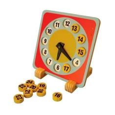 Brinquedos Educativos Relógio Didático 240x240x6mm