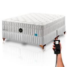 Colchão De Látex Pocket Qgel Solteiro King 96x203cm