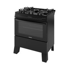 Fogão a Gás Itatiaia Electra Glass Plus 5 Bocas Mesa de Vidro - Bivolt