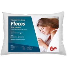 Travesseiro Castor Sleep Flocos Selecionados 45x65x13cm