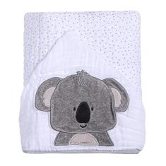 Papi Textil Toalha De Banho Soft Papi Friends C/Capuz Bord. 90Cm X 75Cm Contem 01 Un