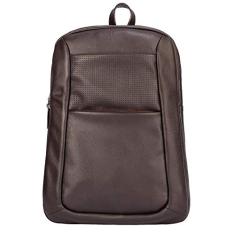 Mochila masculina em couro Slim - Café